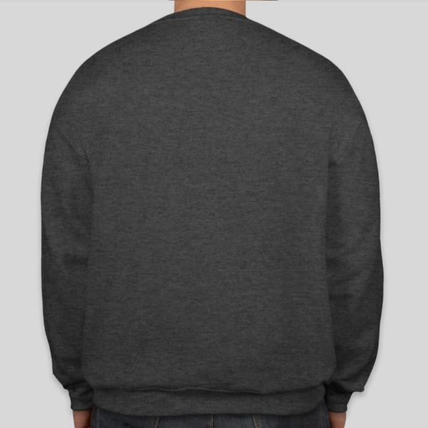 Venison Dark Grey Deer Hunting Crewneck