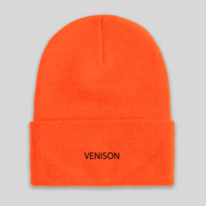 Orange Venison Hunting Beanie