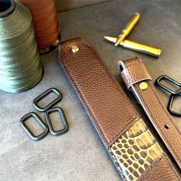 Dark Brown Dollaro Rifle Sling