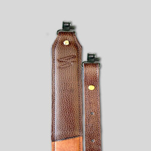 Brown Top Grain Leather Rifle Sling